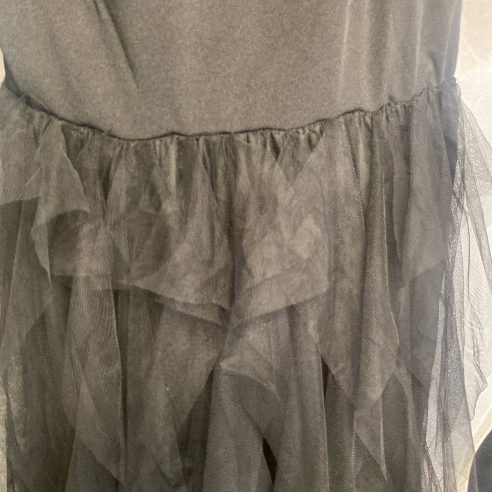 Black Ruffled Dress - Picture 5 of 7